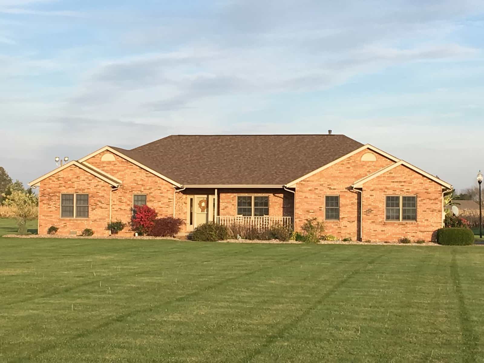 New roof in Shelbyville, Indiana. Indy Exterior Services